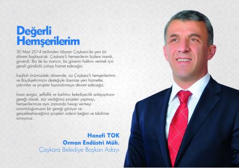 Hanefi Tok Projelerini Açıkladı 2 Hanefi Tok Projelerini Açıkladı 2
