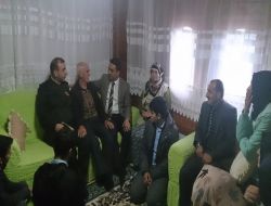 Kaymakam Şehit Aileleri Ziyaret Etti