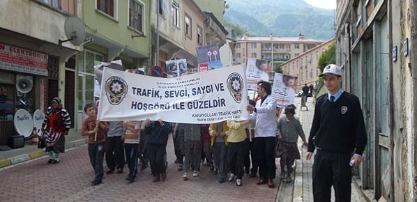 Trafik Haftası Çaykara’da Kutlandı