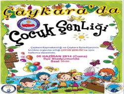 Çaykara’da Çocuk Şenlikleri