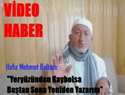 Kur’an Yeryüzünden Kaybolsa Yeniden Yazarım