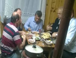 Çaykara Belediye Başkanı Tok Ev İftarlarına Katılıyor