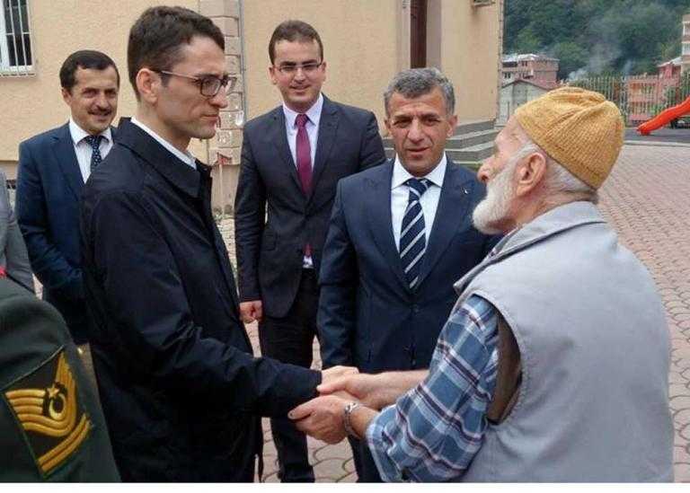 Çaykara’da Bayramlaşma