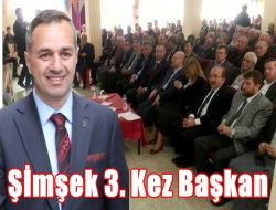 Ak Partide Temel Şimşek 3. Kez Başkan