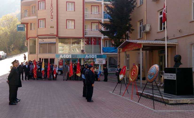 Çaykara’da 10 Kasım Atatürk’ü Anma Günü