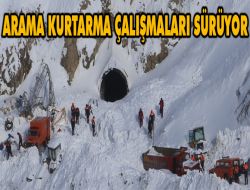 Arama Çalışmalarına Devam Ediliyor