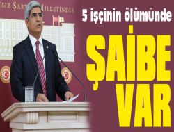 Mehmet Hilal Kaplan, “5 işçinin ölümünde şaibe var”