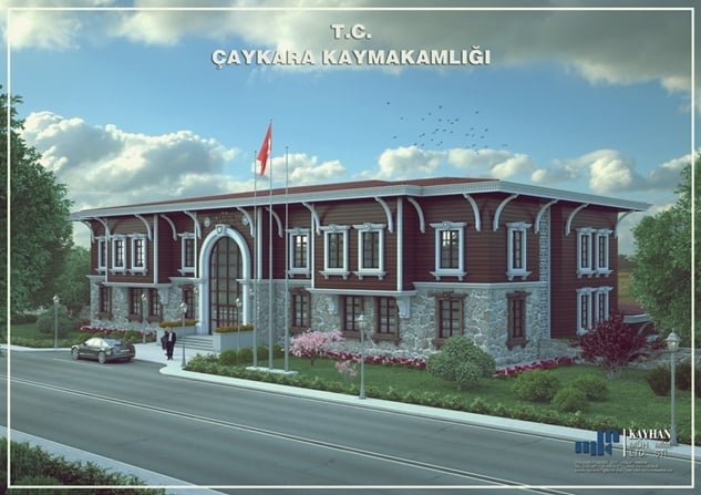Hacımüftüoğlu Hükümet Konağı inşaatını inceledi 2