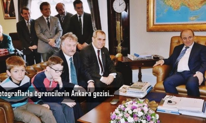 Çaykaralı öğrenciler Ankara’yı fethetti