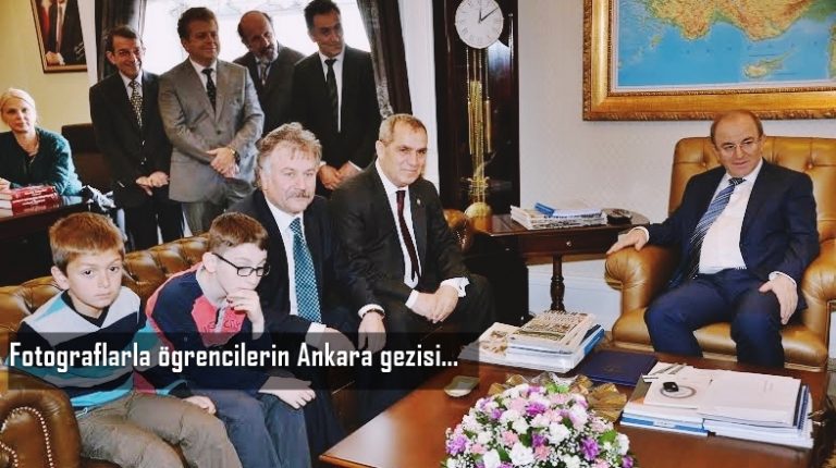 Çaykaralı öğrenciler Ankara’yı fethetti