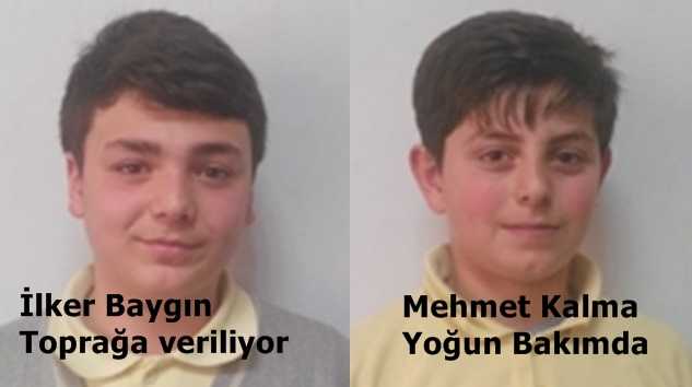 Kazada vefat eden İlker Baygın toprağa verildi, Mehmet Kalma  yoğun bakımda tedavisine devam ediliyor