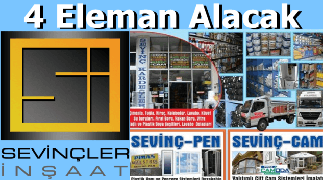 Çaykara’da Sevinçler İnşaat 4 eleman alacak