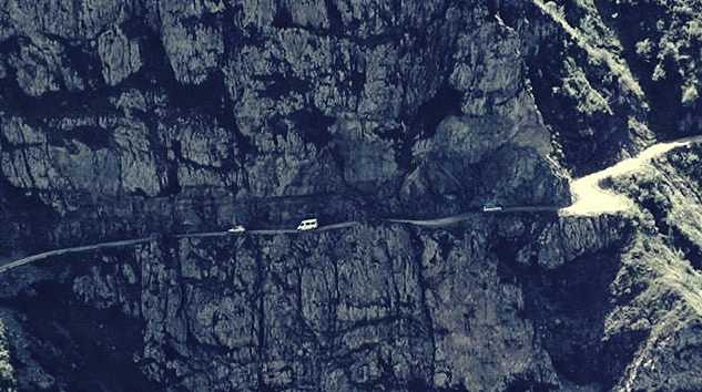 Derebaşı dünyanın en tehlikeli yolu seçildi
