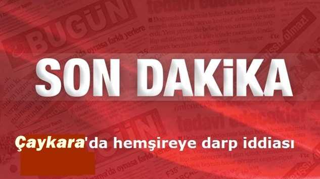 Güvenlikçi hemşire dövdü iddiası