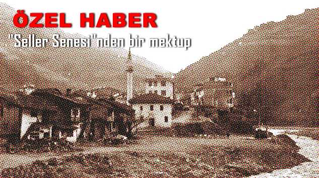 Abdest alınamayacak bir dere 150 yaşındaki ağacı sürükledi