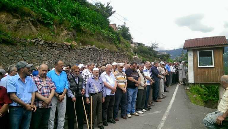 Soğanlı Mahallesinden Gülten Dinçer toprağa verildi