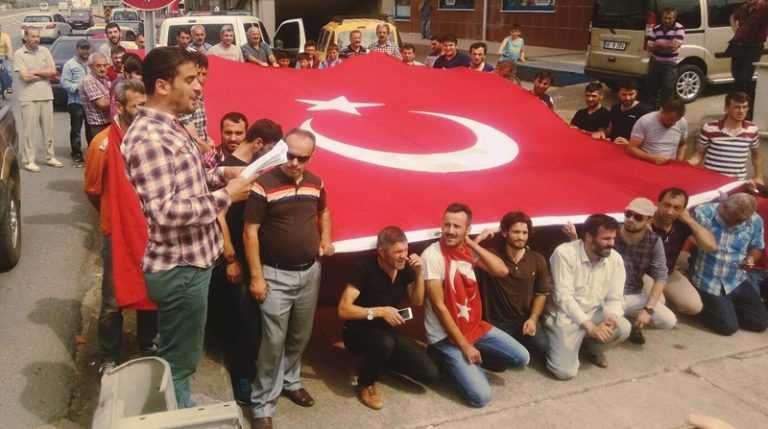 Solaklı teröre karşı tek vücut