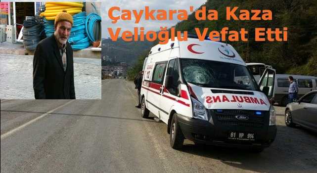 Ambulansın çarptığı Ali Velioğlu vefat etti