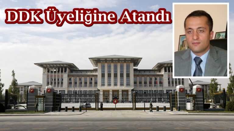 Bilal Şentürk DDK Üyeliğine atandı