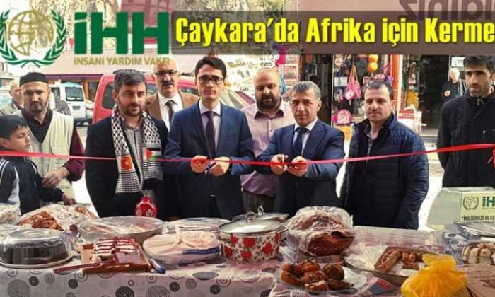 İHH’dan Çaykara’da Afrika için Kermes