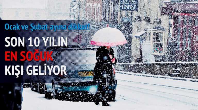 Dikkat! En soğuk kış geliyor