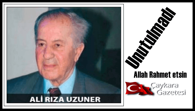Eski Bakan Ali Rıza Uzuner için mevlit okutuldu
