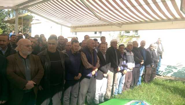İbrahim Ocak Hendek'te dualarla toprağa verildi 6 İbrahim Ocak Sakarya ili Hendek İlçesi Büyükdere Mahallesinde toprağa verildi