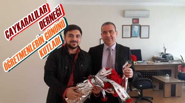 İstanbul Çaykaralılar Derneği Öğretmenlerin gününü kutladı