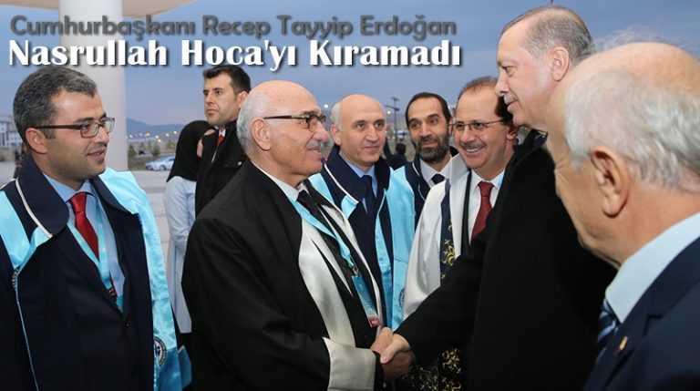 Cumhurbaşkanı Erdoğan’dan Nasrullah Hoca’ya özel ilgi