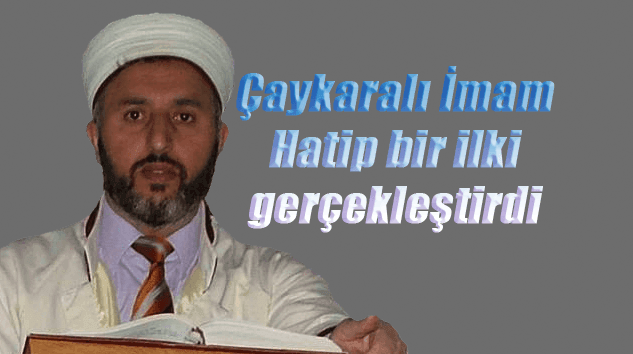 İmam Hatip Fahrettin Kurşun bir ilki gerçekleştirdi