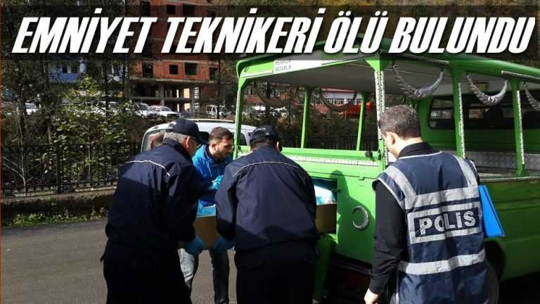 Çaykara’da Tekniker Abdullah Fındık ölü bulundu