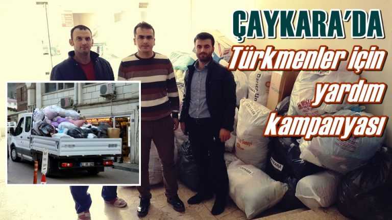 Türkmenlere yardım kampanyasına katılabilirsiniz