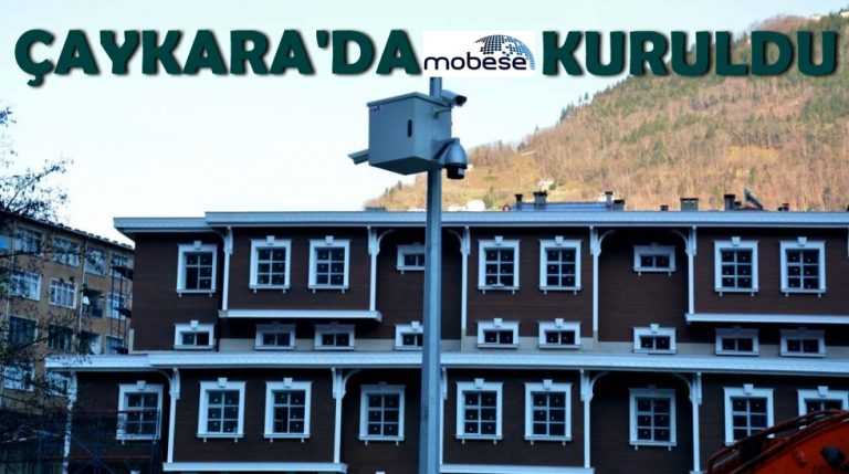 Çaykara’ya MOBESE kuruldu