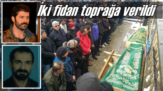 İki Fidan; Ali İrfan Çakır ve Necmettin Yazıcı dualarla toprağa verildi