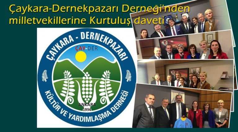 Çay-Der milletvekillerini Kurtuluş Gecesine davet etti