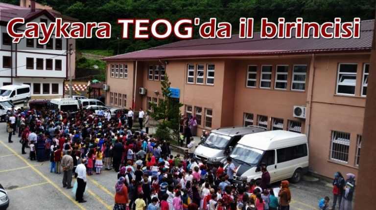 Çaykara TEOG’da geleneği bozmadı: İl birincisi oldular