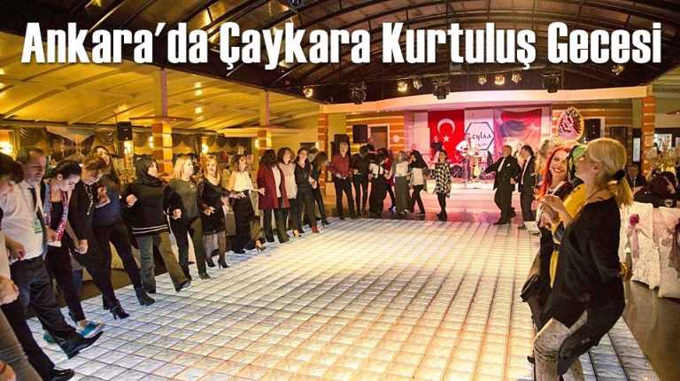 Ankara ÇAY-DER Kurtuluş Gecesi coşkuyla kutlandı