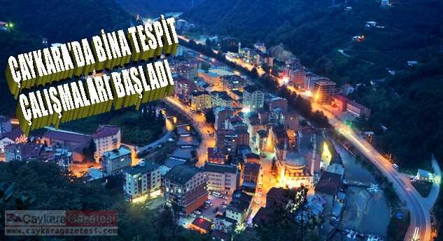 Çaykara’da Kentsel dönüşüm çalışması başladı