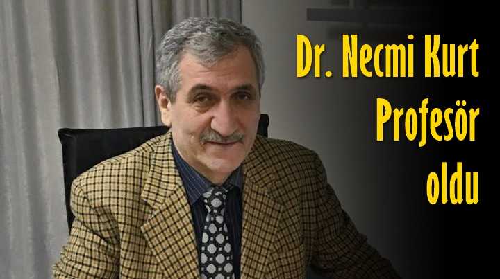 Çaykaralı Dr. Necmi Kurt Profesör oldu