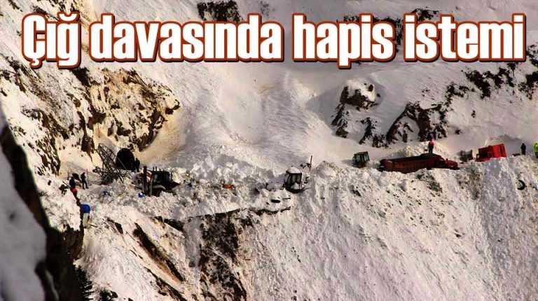 Kavlatan’daki çığ felaketinde hapis istemi