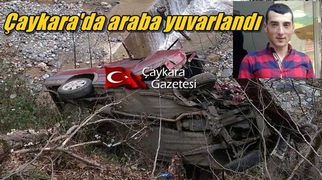 Çaykara’da Kaza: Mahmut Yıldırım uçuruma yuvarlandı