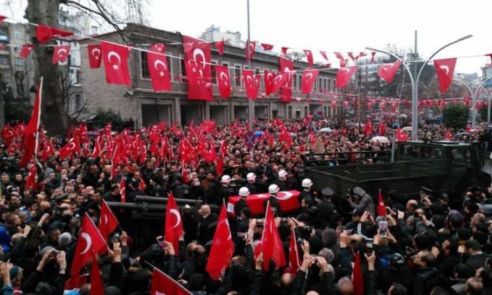 Trabzon Şehidini Ebediyete Uğurladı