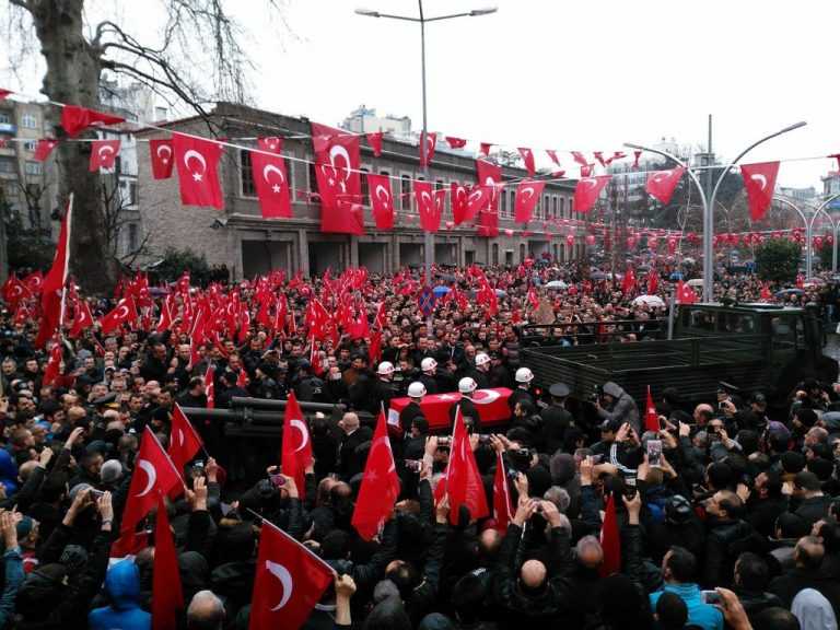 Trabzon Şehidini Ebediyete Uğurladı 1