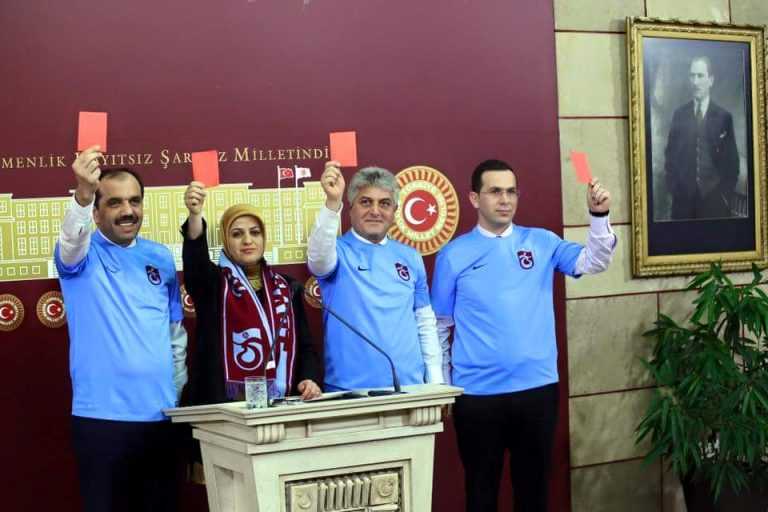 Trabzonlu Milletvekillerinden TFF’ye Kırmızı Kart!