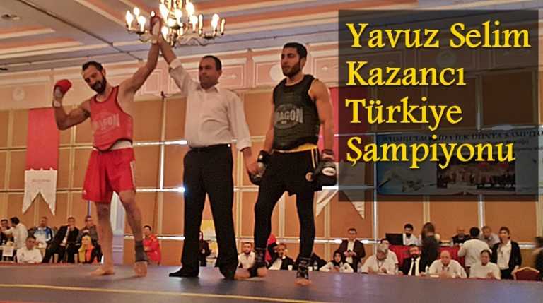 Yavuz Selim Kazancı Wushu’da Türkiye Şampiyonu