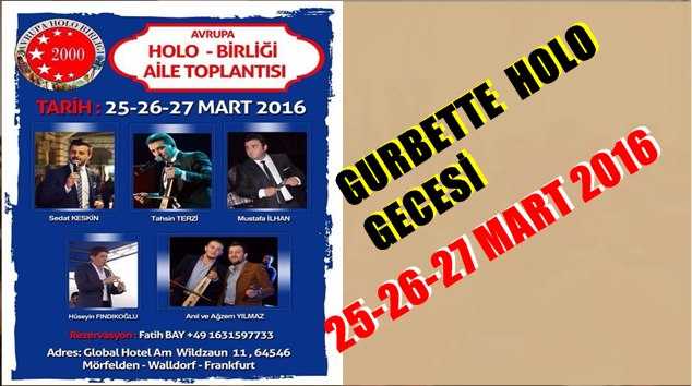 Gurbette Holo Gecesi‏