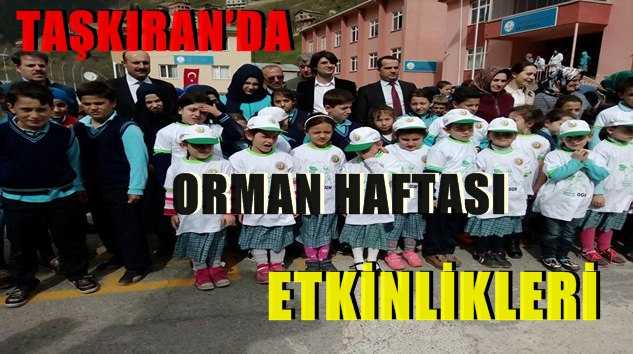 Taşkıran’da Orman Haftası Etkinlikleri