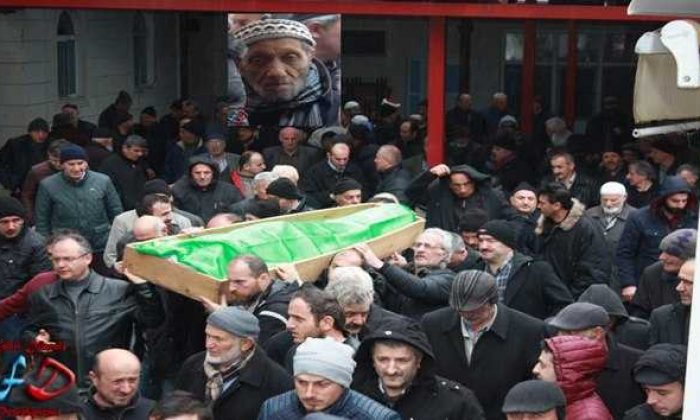 Dernekpazarı’ndan Dursun Dağdeviren toprağa verildi