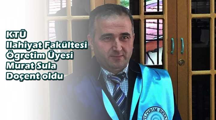 Murat Sula Doçent oldu