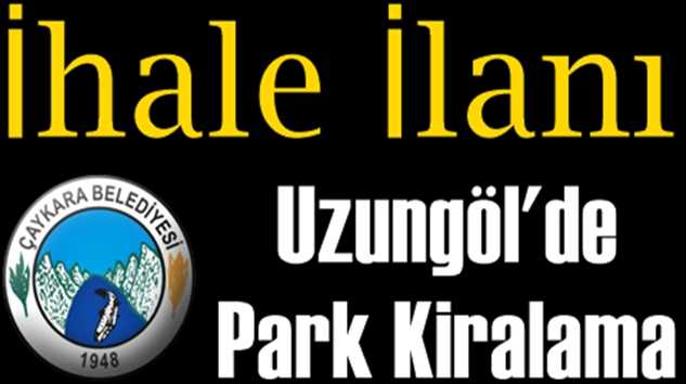 Uzungöl Doğu Kıyısı ve Göl Kıyısı 2. Kısım Parkı